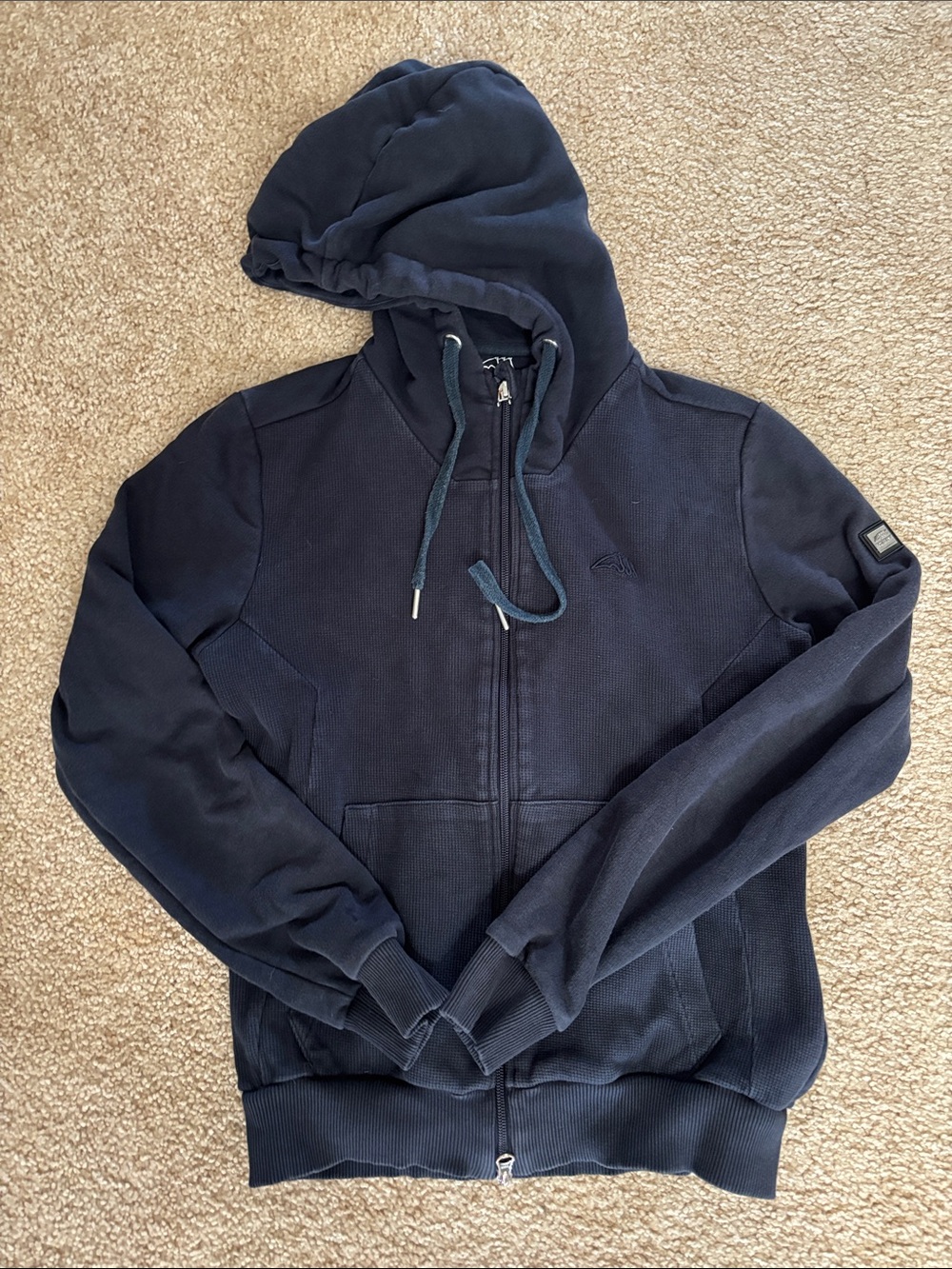 Equiline Zip Up Hoodie - Navy / Size Small